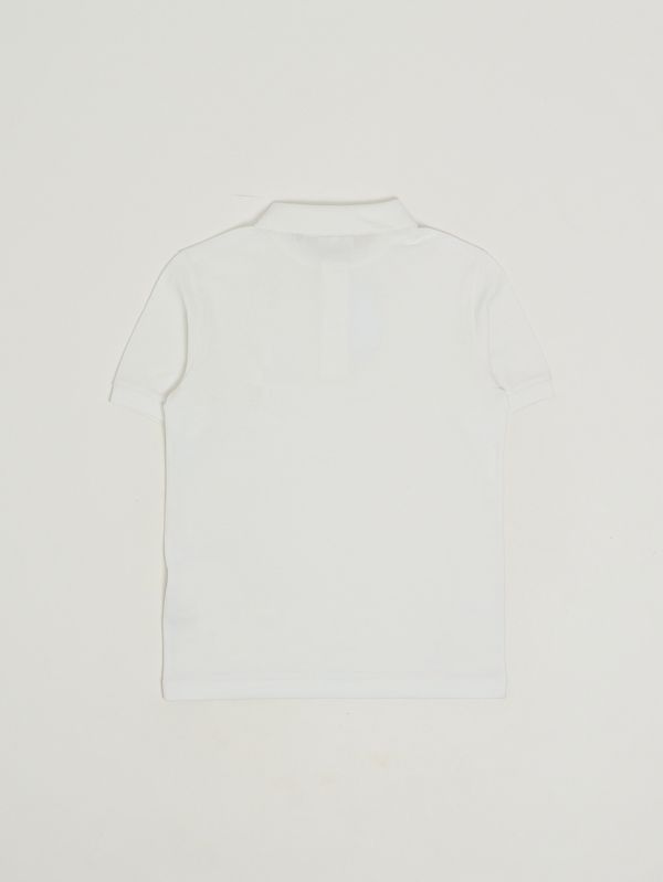 2. Polo pour garçon en coton biologique Blanc Lacoste 947354