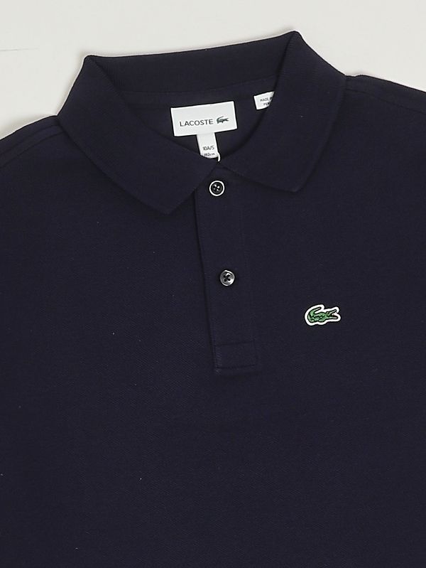 3. Polo de niño de algodón orgánico Azul Lacoste 947354