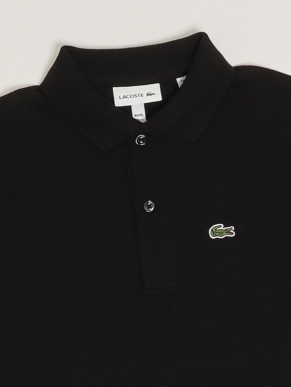 3. Polo de niño de algodón orgánico Negro Lacoste 947354
