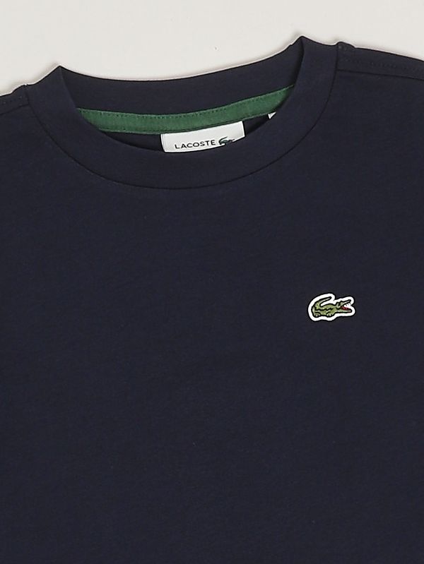 3. Boys' cotton T-shirt Blue Lacoste 847025