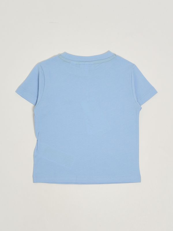 2. Camiseta de algodón para niño Celeste Lacoste 847025