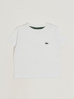 1. Camiseta de algodón para niño Blanco