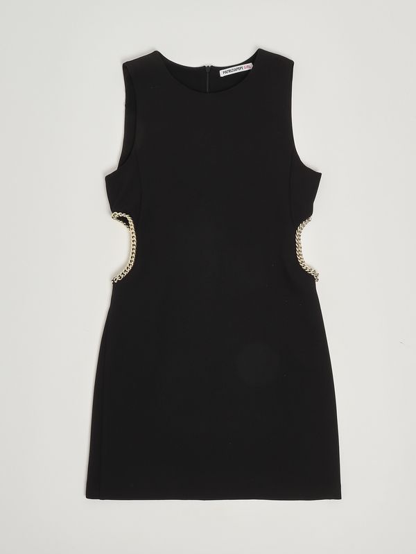 1. Girl's crepe dress Black Patrizia Pepe 7a0575a555