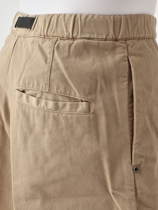 4. Bermuda uomo SU91 in bull di cotone Kaki White sand 26su91260
