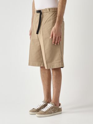 2. Bermuda uomo SU91 in bull di cotone Kaki