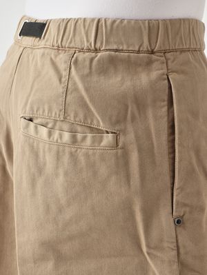 4. Bermuda uomo SU91 in bull di cotone Kaki