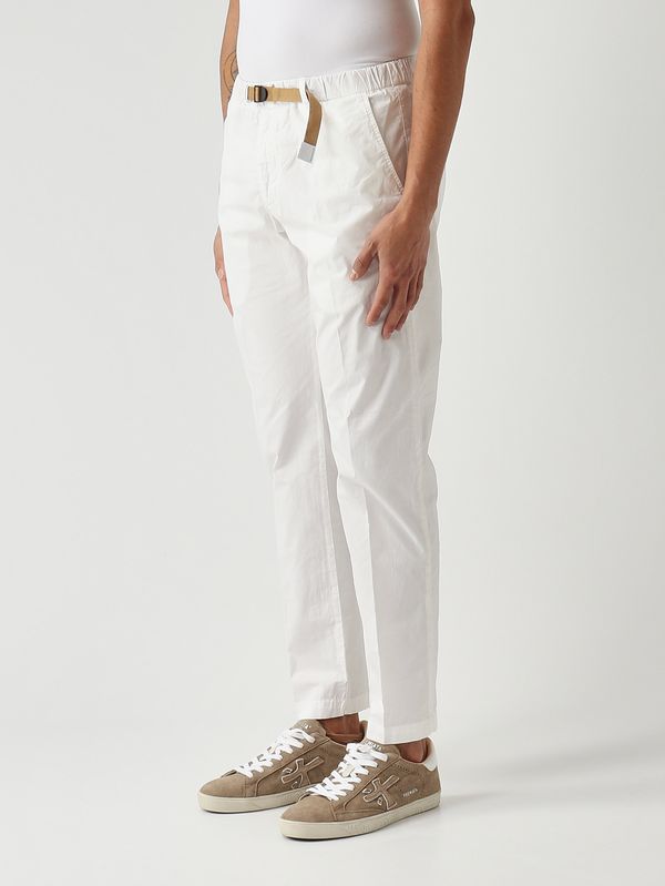 3. Pantalon homme Greg SU66 en coton stretch Blanc White sand 26su6617