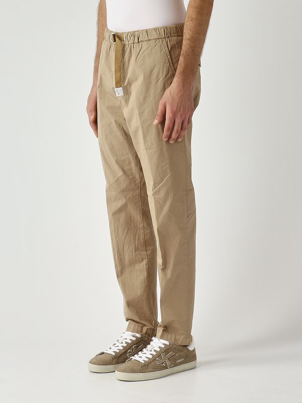 2. Herrenhose Greg SU66 aus Stretch-Baumwolle Kaki White sand 26su6617