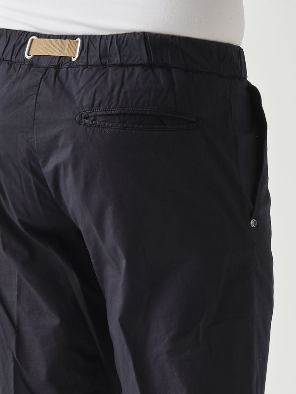 5. Herrenhose Greg SU66 aus Stretch-Baumwolle Marineblau White sand 26su6617