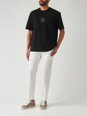 2. Pantalon homme Greg SU66 en coton stretch Blanc