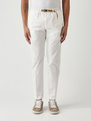 1. Pantalon homme Greg SU66 en coton stretch Blanc