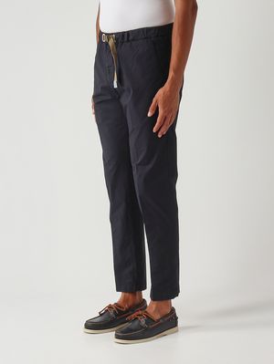 3. Herrenhose Greg SU66 aus Stretch-Baumwolle Marineblau