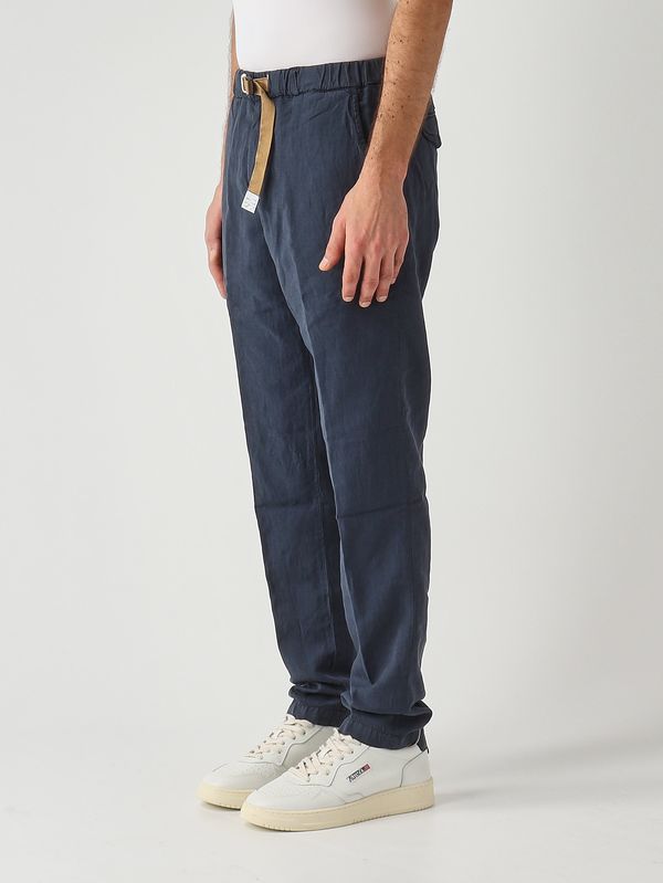 2. Pantalón para hombre Greg de tela paracaídas de mezcla de algodón y lino. Azul White sand 26su6680