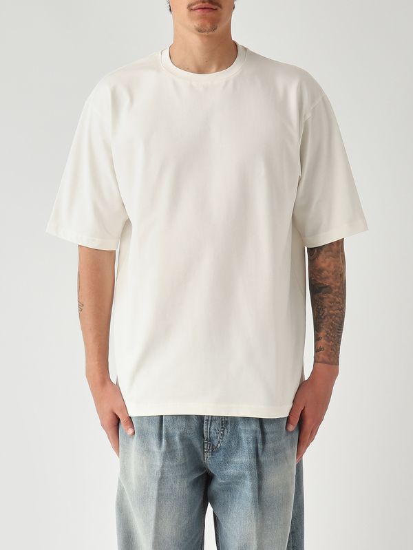 1. Herren-T-Shirt aus Baumwolle Weiß White sand 26su40655
