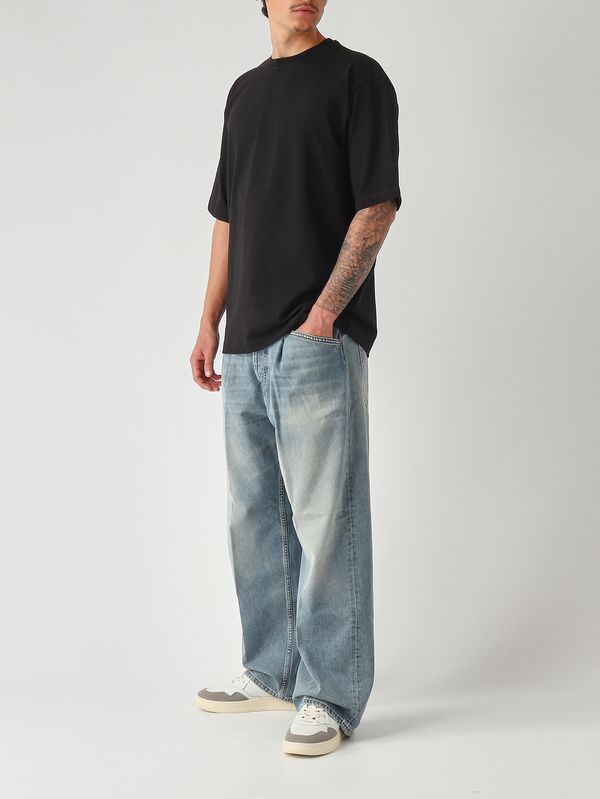 2. T-shirt uomo in cotone Nero White sand 26su40655