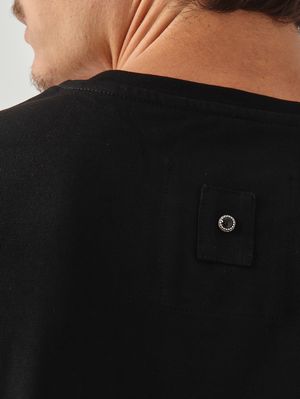 5. T-shirt uomo in cotone Nero