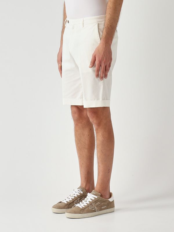 2. Bermudas para hombre BG108 de algodón elástico Leche Briglia bg108300127