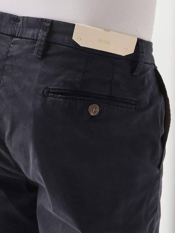 4. Bermuda pour homme BG108 en coton stretch Marine Briglia bg108300127
