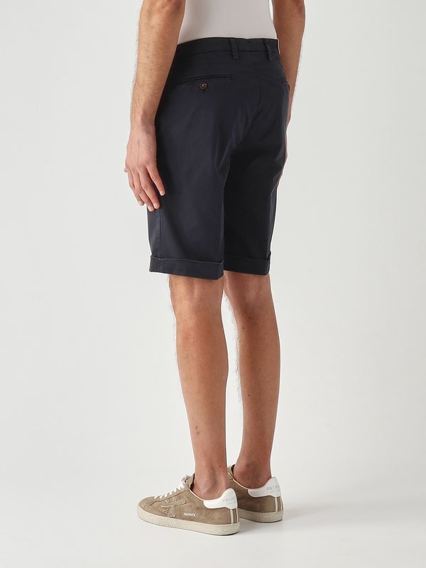 3. Bermuda pour homme BG108 en coton stretch Marine Briglia bg108300127