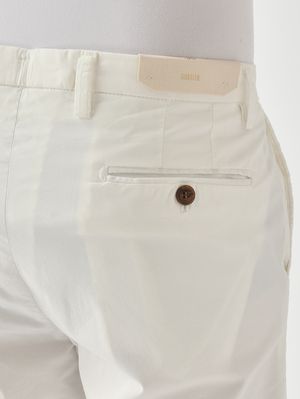 4. Bermudas para hombre BG108 de algodón elástico Leche