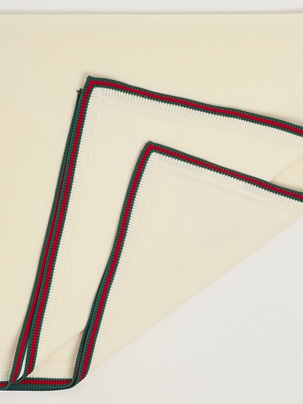2. Woll-Babydecke Elfenbein Gucci 8289163k206