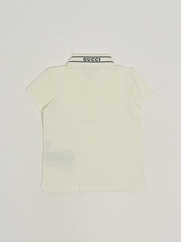 2. Polo en coton pour bébé garçon Blanc Gucci 805415xjhnl