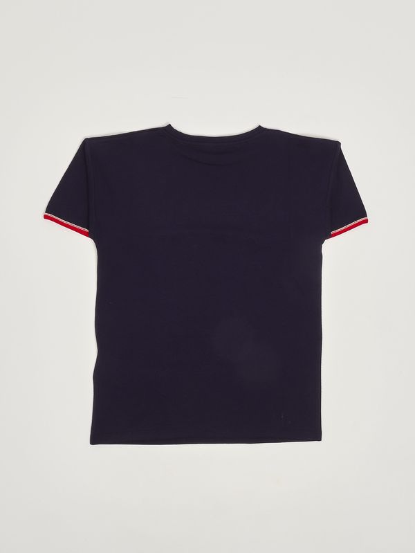 2. T-shirt bambino in cotone Blu-Rosso Gucci 855823xjhpq