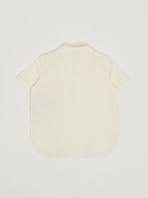 2. Camisa para niño de algodón elástico. Blanco