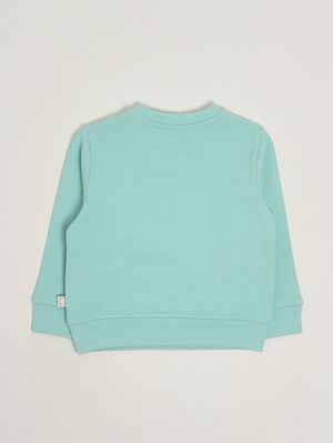 2. Sweat-shirt en coton pour bébé fille Vert