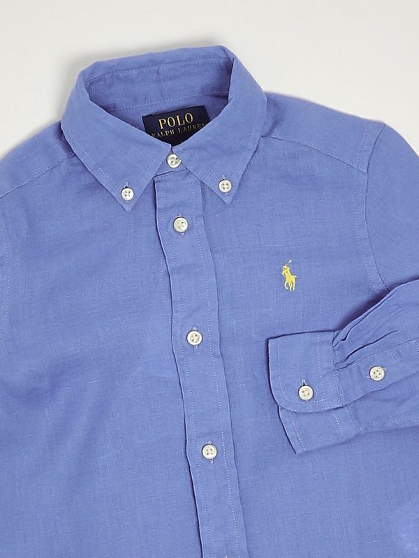 3. Boys' linen shirt Azure Polo Ralph Lauren 322967600
