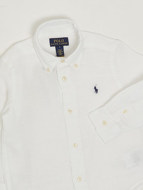 3. Chemise en lin pour garçon Blanc Polo Ralph Lauren 322967600
