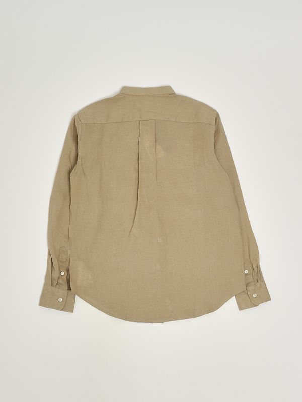 2. Camicia bambino in lino Kaki Polo Ralph Lauren 323964592