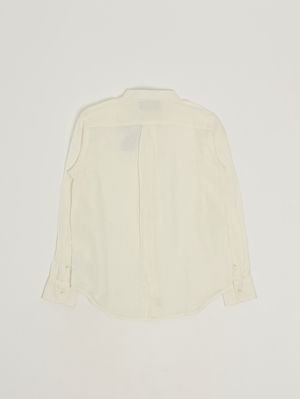 2. Camicia bambino in lino Bianco