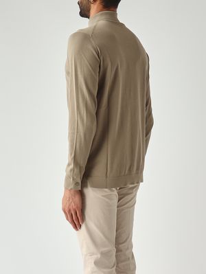 4. Camisa de hombre de crepé de algodón Vetiver