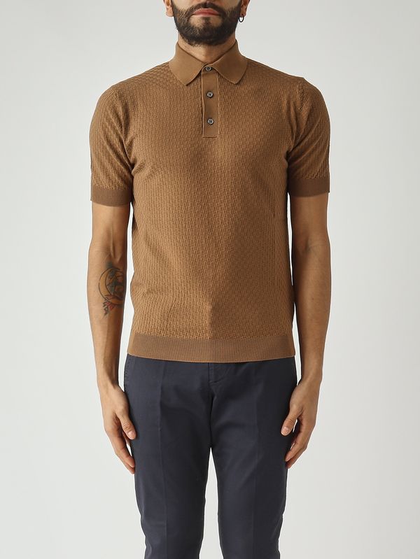 FILIPPO DE LAURENTIIS crepe cotton ポロ 14Gクレープコットン スキッパーポロ｜FILIPPO DE LAURENTIIS
