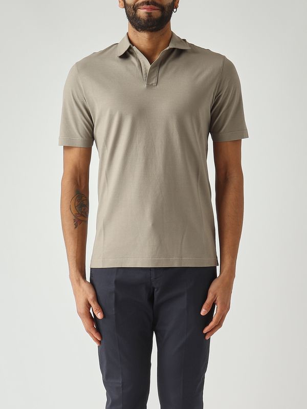 Filippo de Laurentiis Men's crêpe cotton T-shirt - Black