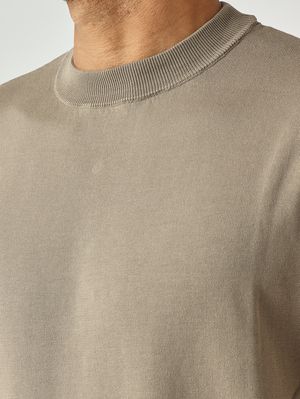 5. Camiseta de hombre de crepé de algodón Vetiver