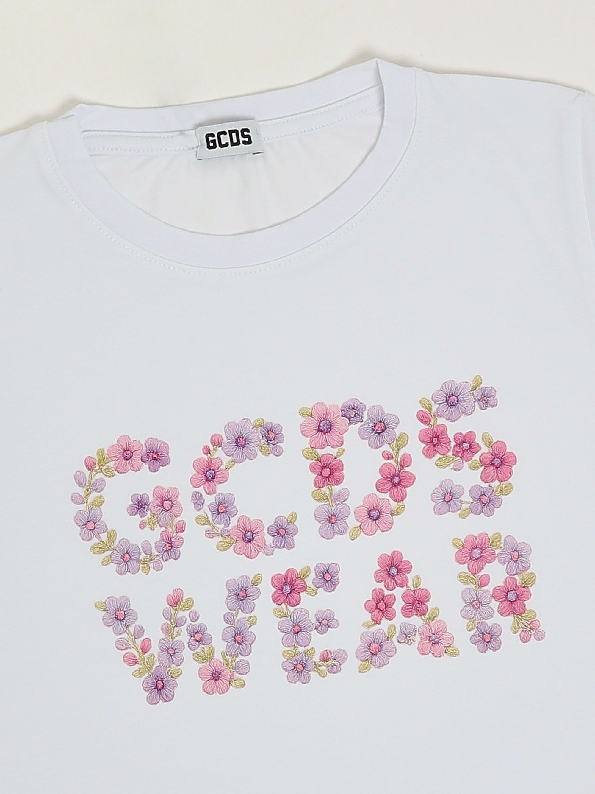 T-shirt avec nœud à la taille - Blanc - Fille - 5.00