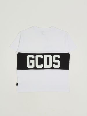 2. Baumwoll-T-Shirt für Mädchen Schwarz-Weiß