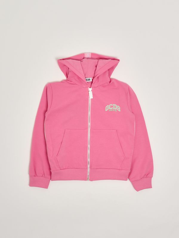 1. Mädchen-Sweatshirt aus Baumwoll-Stretch Rosa GCDS c1gjqe542f335