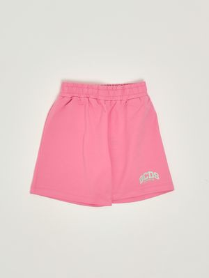1. Shorts bambina in felpa Rosa