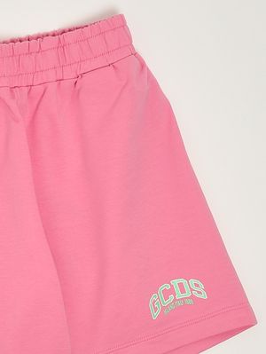 3. Shorts bambina in felpa Rosa