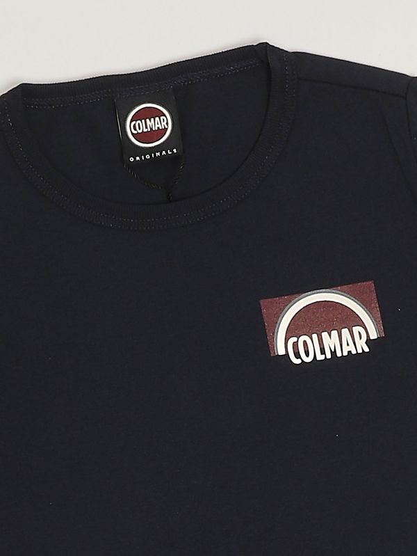 3. Kinder-T-Shirt aus Baumwolle Blau Colmar 35056sh