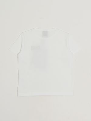 2. Kids' cotton t-shirt White