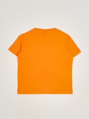 2. Kinder-T-Shirt aus Baumwolle Orange