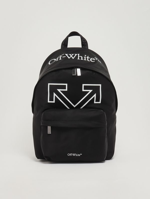 1. Herrenrucksack aus Nylon Schwarz Off-White omnb126c99fab001