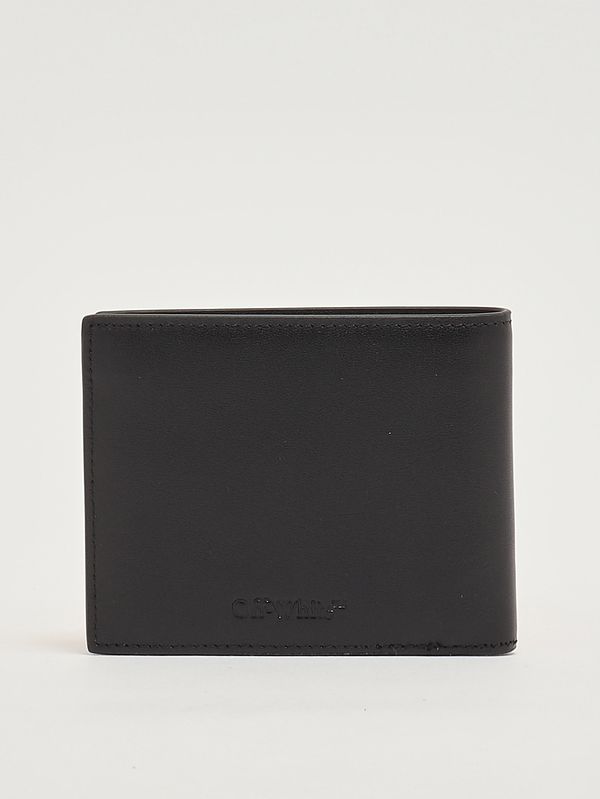 2. Cartera de piel para hombre Negro Off-White omnc094c99lea001