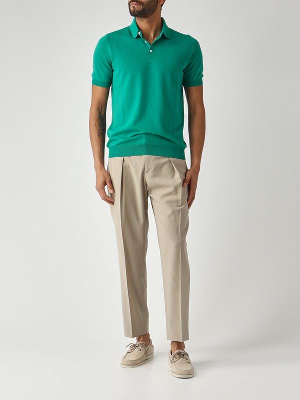 2. Polo uomo in fresh cotton Tiffany Gran Sasso 5711920615
