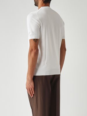 4. Herren-Shirt aus Bio-Baumwolle Weiß