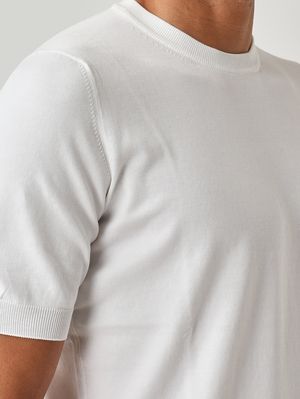 5. Herren-Shirt aus Bio-Baumwolle Weiß